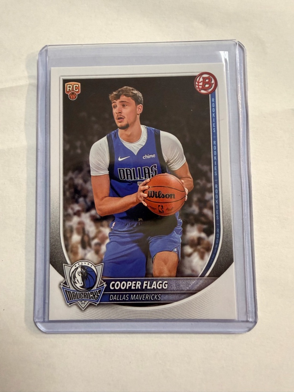 🏧Topps Bowman 2025 Cooper Flagg Paper Rookie Insert #OTC-11 Mavericks NBA🔥
